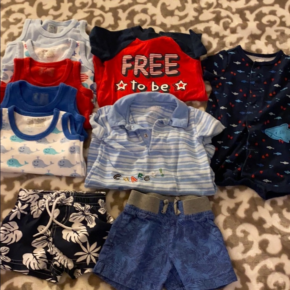 Summer bundle ☀️ 🐳 newborn & 0-3